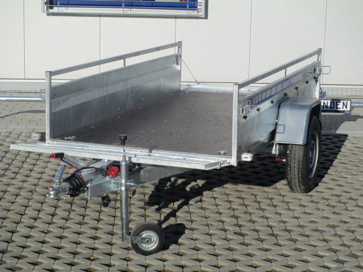 Tieflader Meister, Vorder- und Heckwand abnehmbar Tieflader Meister, Vorder- und Heckwand abnehmbar